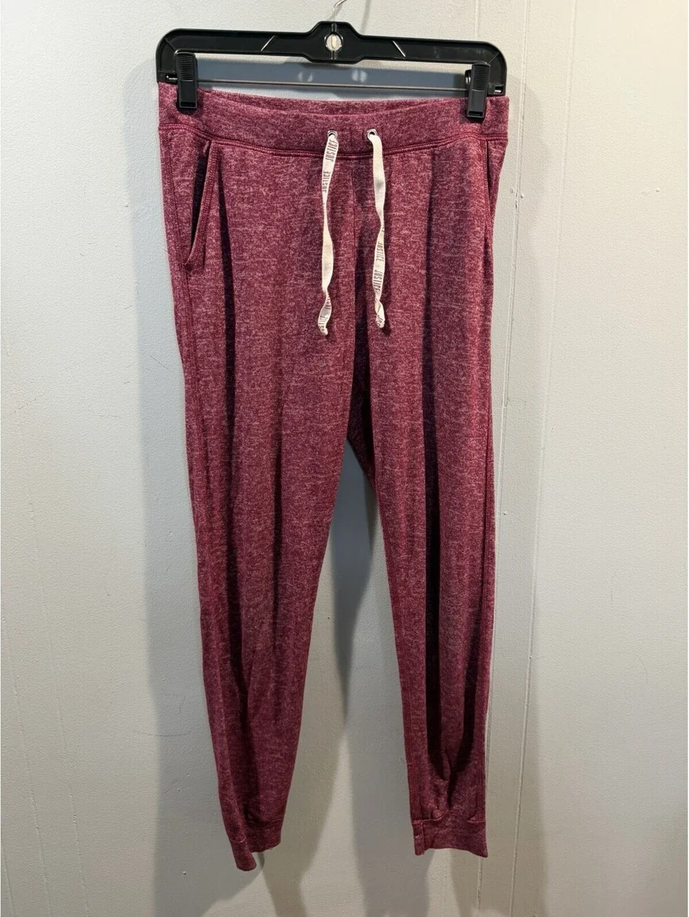Girls Justice Active Pants Size 14 Burgundy
